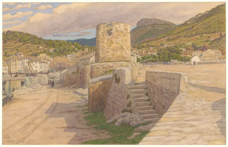 Cassis, 1924 – nr 1 av Henri Rivière