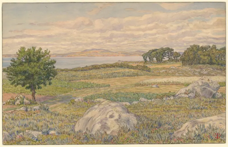 Douarnenez von Henri Rivière