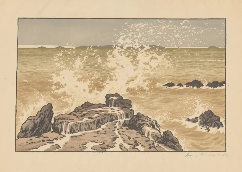 Die Welle von Henri Rivière