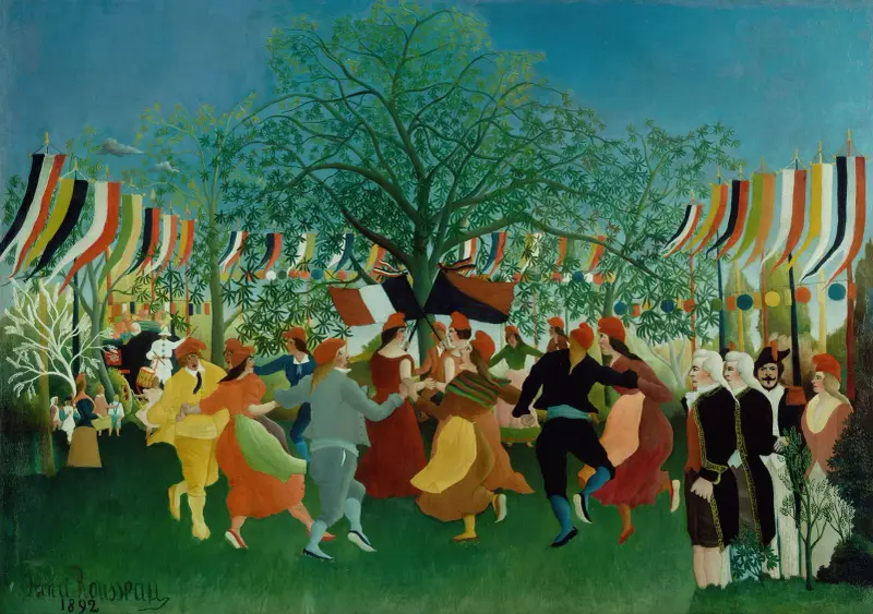 A Centennial of Independence av Henri Rousseau