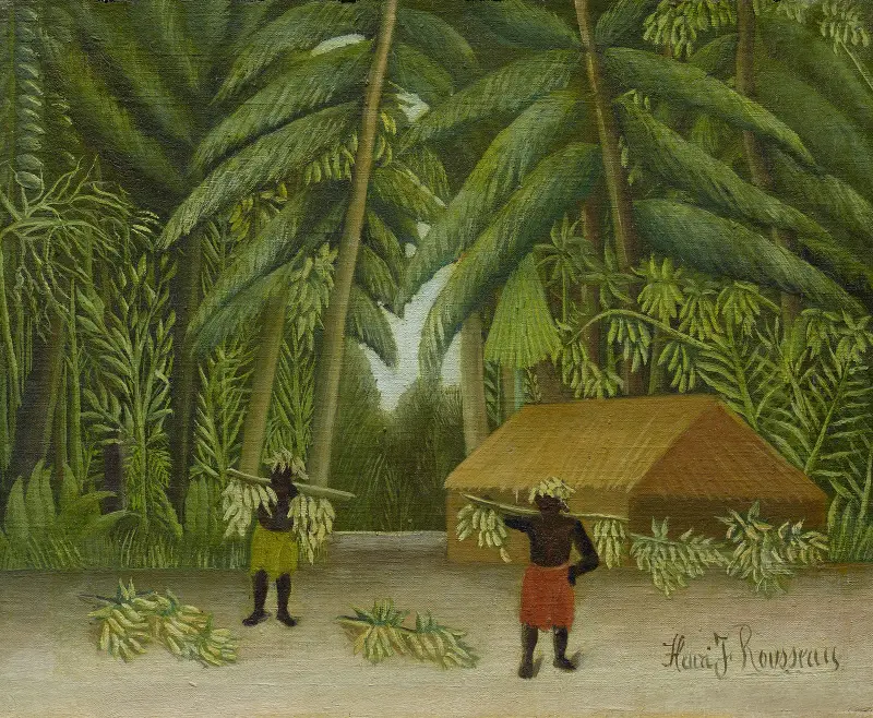 Bananenernte von Henri Rousseau