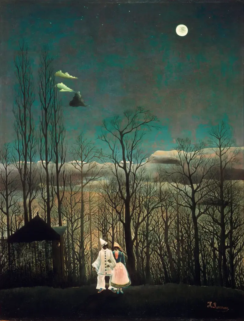 Carnival Evening av Henri Rousseau