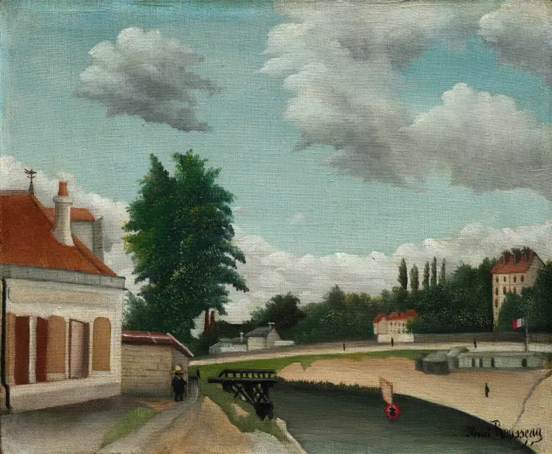 Pariskanten av Henri Rousseau
