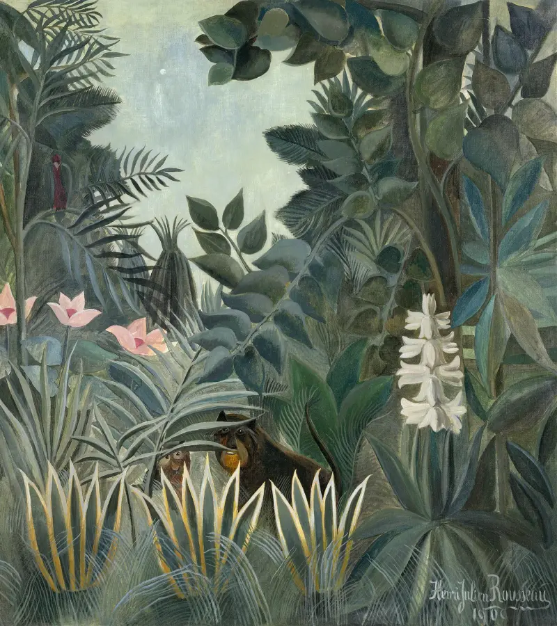 Równikowa dżungla, Henri Rousseau