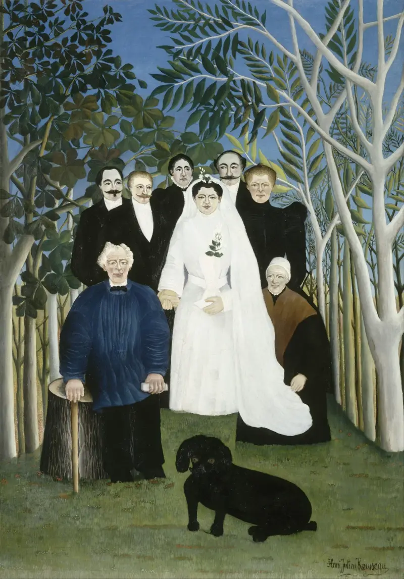 Svatební hostina, Henri Rousseau