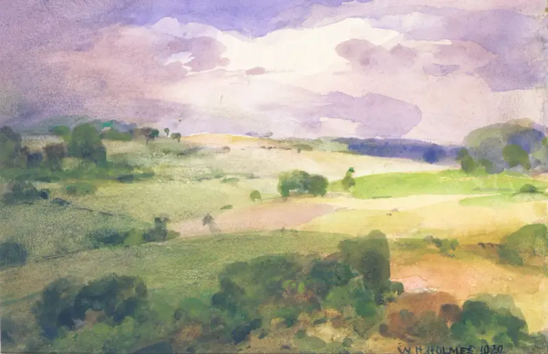 Marylandská pole, 1929, William Henry Holmes