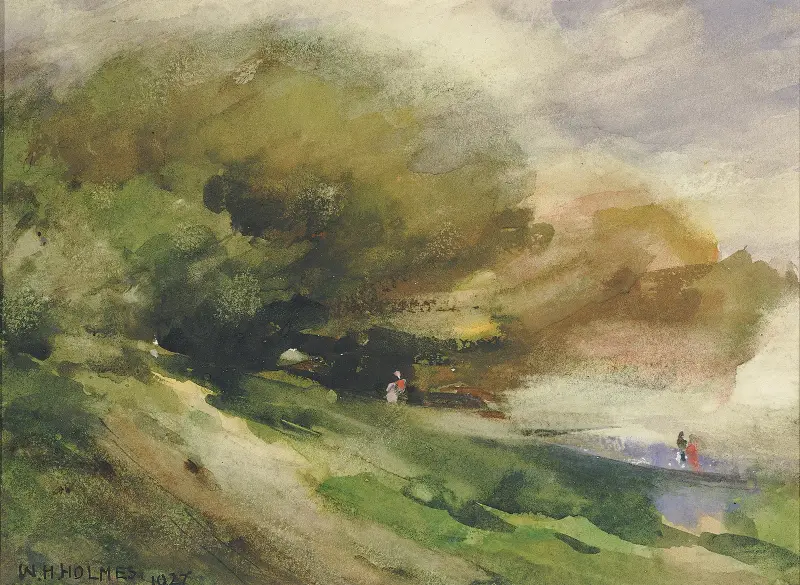The Shaded Walk av William Henry Holmes