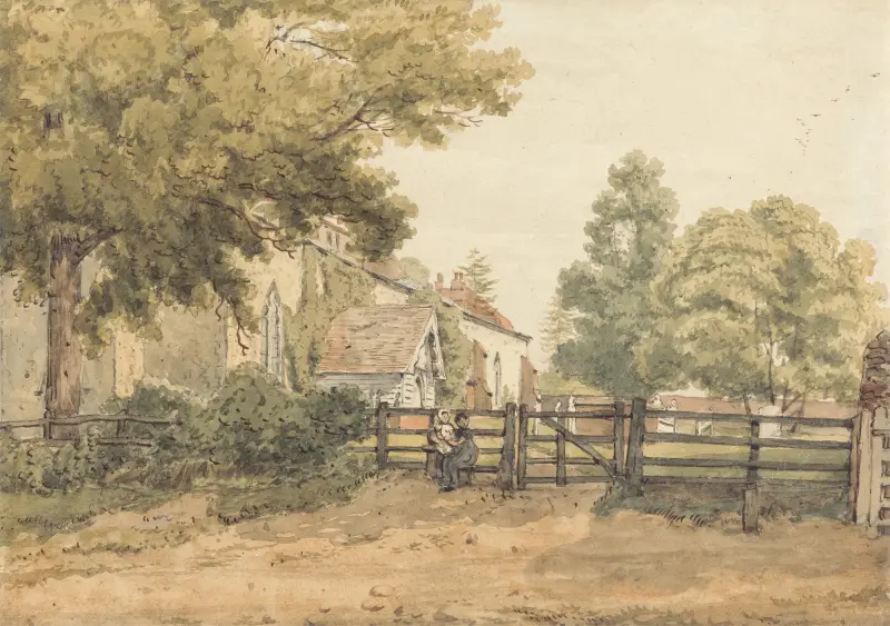 Kostel v Aldenhamu, William Henry Hunt