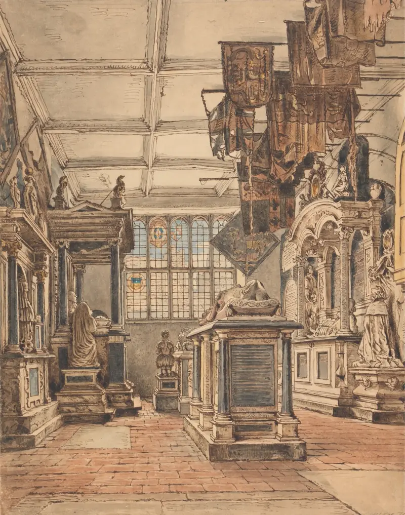 Essex Chantry, Watford Church av William Henry Hunt