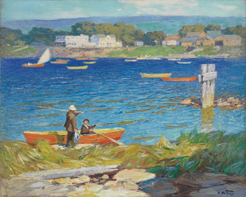 Dzień połowów, Edward Henry Potthast