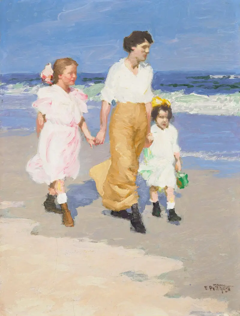 Na pláži – nr. 2, Edward Henry Potthast