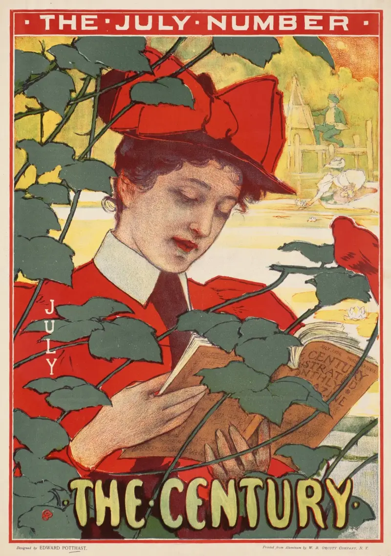 The Century. Die Juli-Ausgabe von Edward Henry Potthast