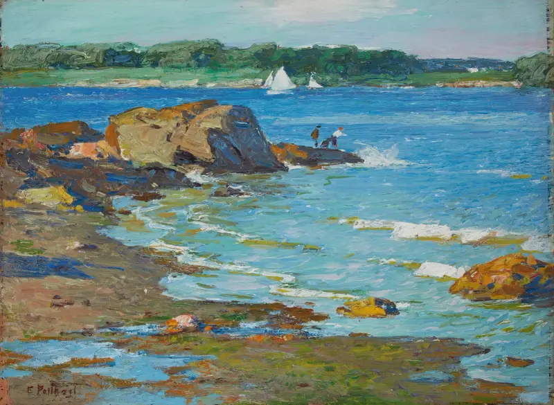 The Inlet av Edward Henry Potthast