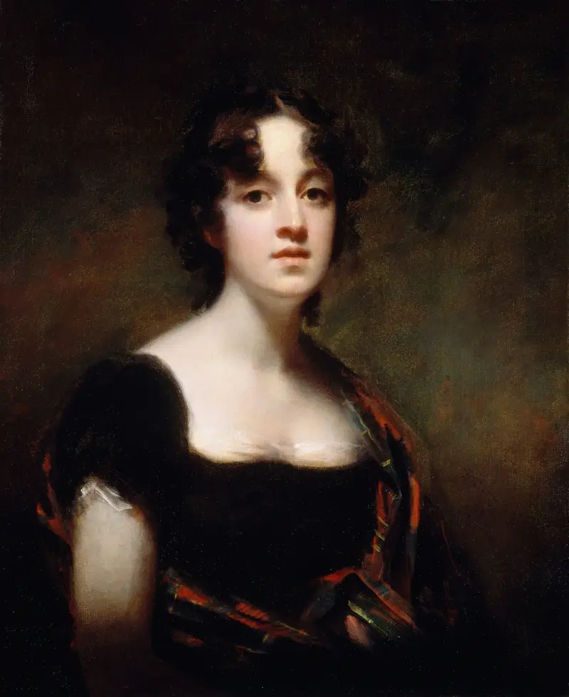 Mrs. Farquarson av Finzean av Sir Henry Raeburn