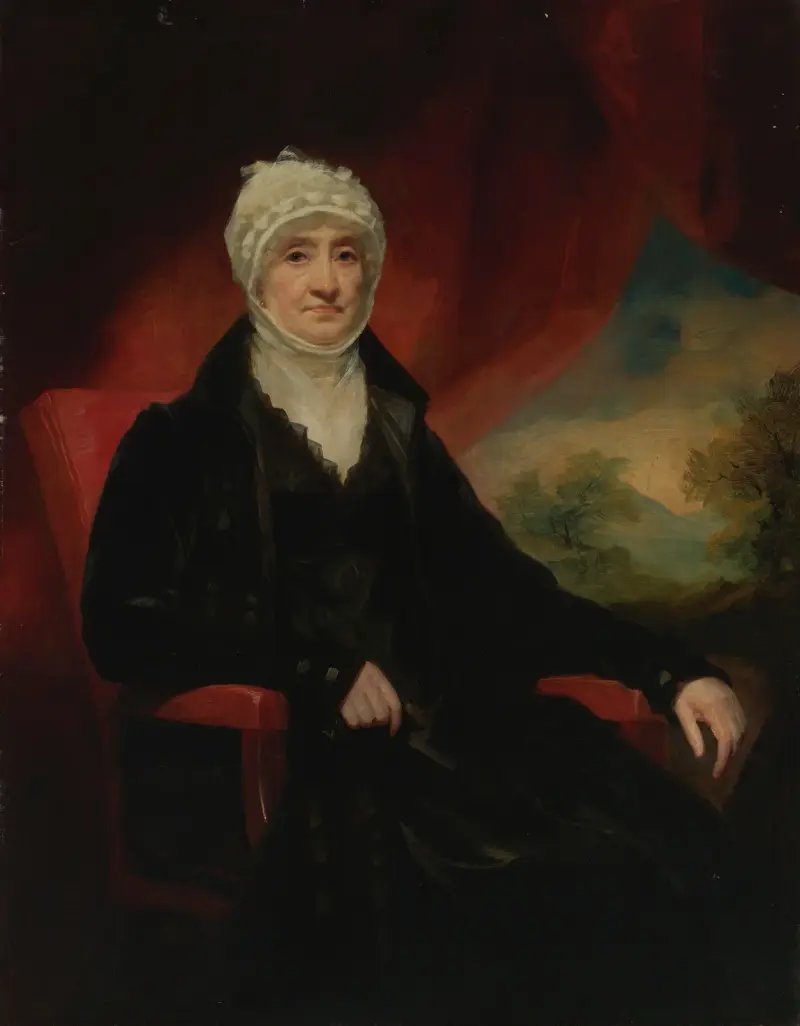 Porträtt av en dam, kallad Mrs. Marion Corry Gilchrist av Sir Henry Raeburn