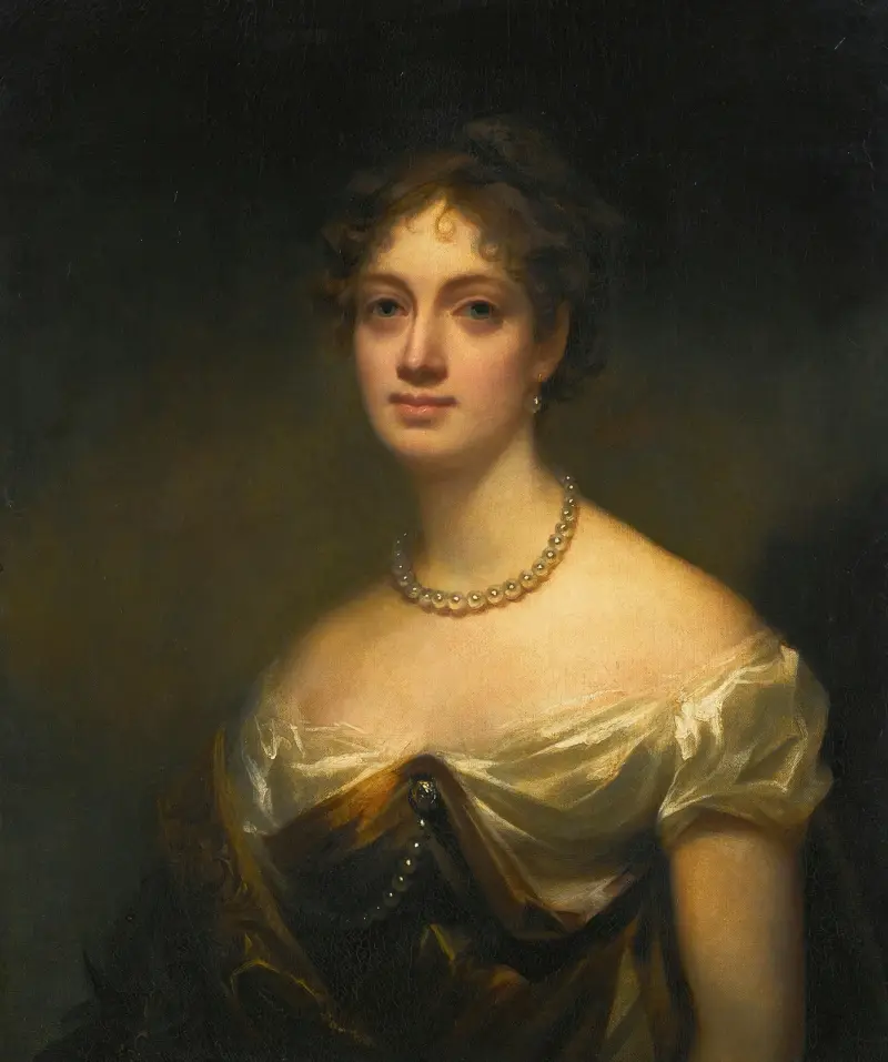 Porträtt av Anne Blair Maconochie Welwood av Garvock, Lady Meadowbank av Sir Henry Raeburn