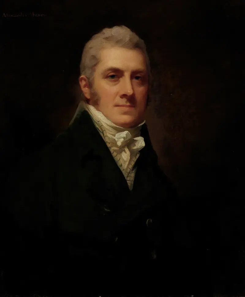 Porträtt av Sir Alexander Munro av Sir Henry Raeburn