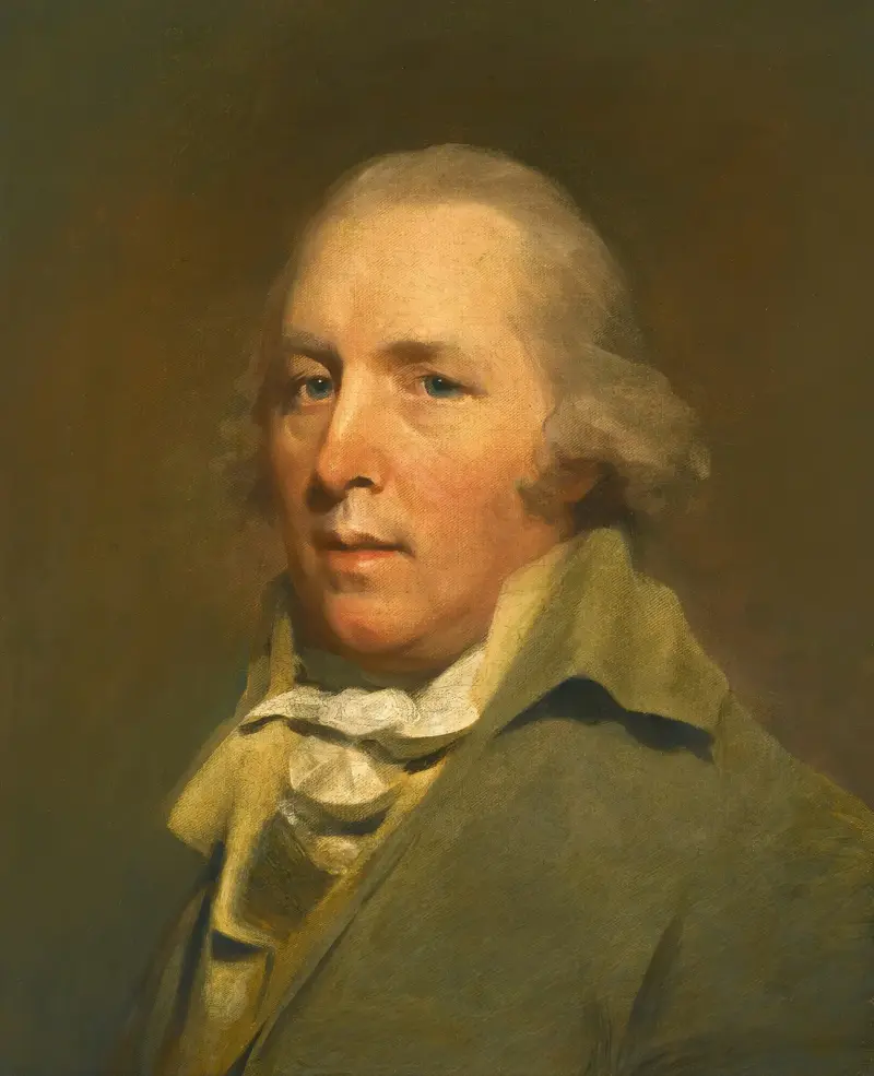 Porträtt av pastorn John Home av Sir Henry Raeburn