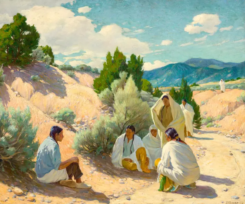 An Insurgent, Joseph Henry Sharp