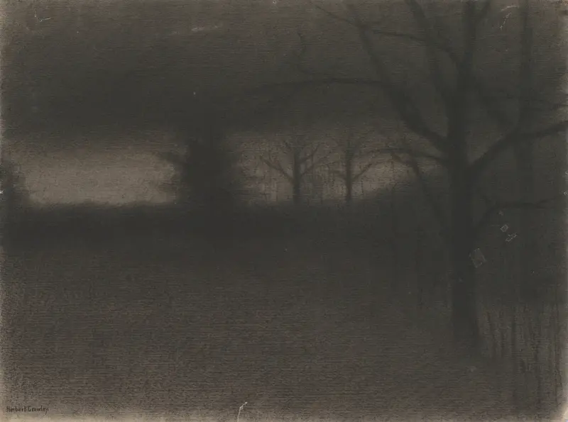A Dark Landscape av Herbert Crowley