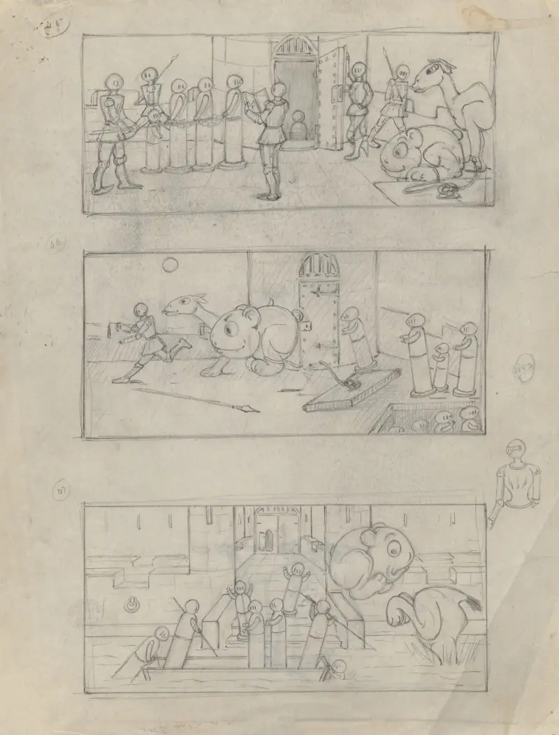 ‘Wiggle Much’ Sketches av Herbert Crowley