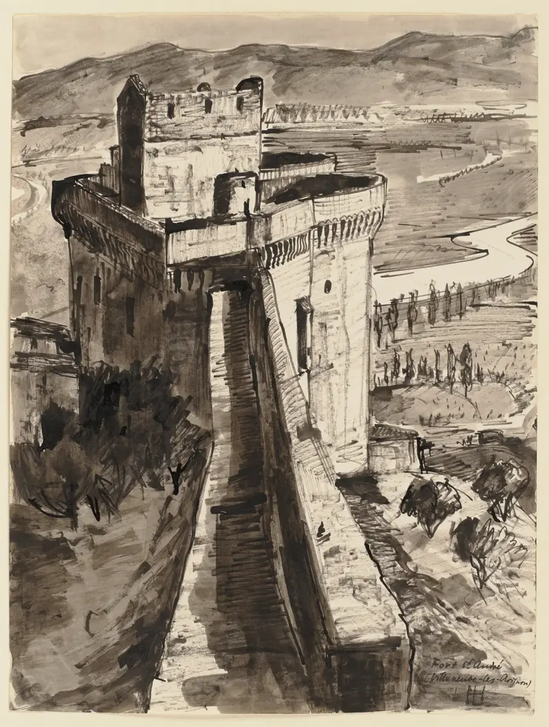 Fort Saint-André i Villeneuve-lès-Avignon – nr 2 av Hermann Lismann