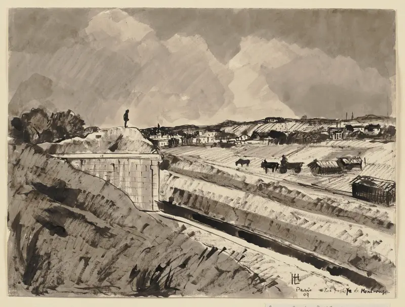 Les Fortification de Montrouge av Hermann Lismann