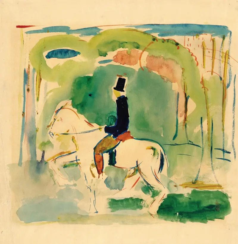 Reiter (Horseman) av Hermann Stenner