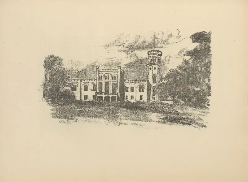 Schloss Alt-Autz av Hermann Struck