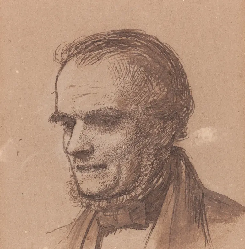 Konstnärens far, William Hunt av William Holman Hunt