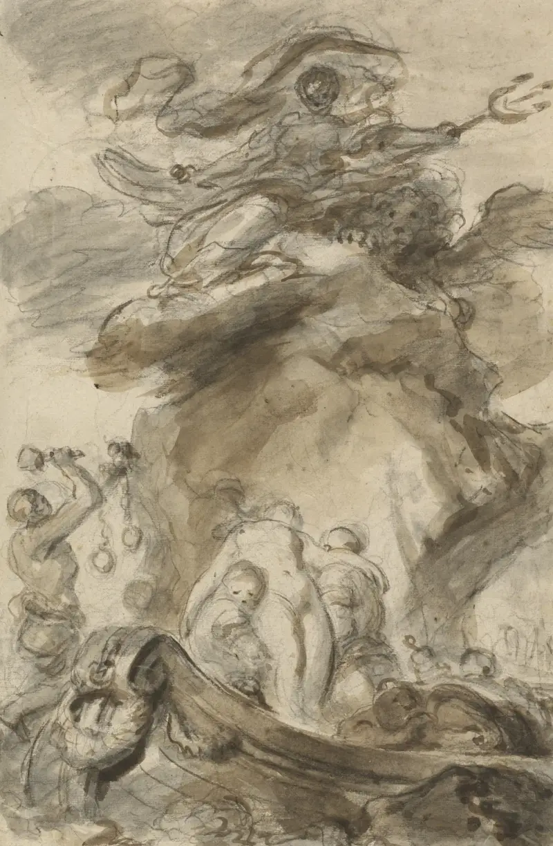 Angelica utsatt för orken av Jean-Honoré Fragonard