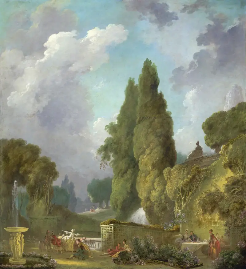 Blindman’s Buff von Jean-Honoré Fragonard
