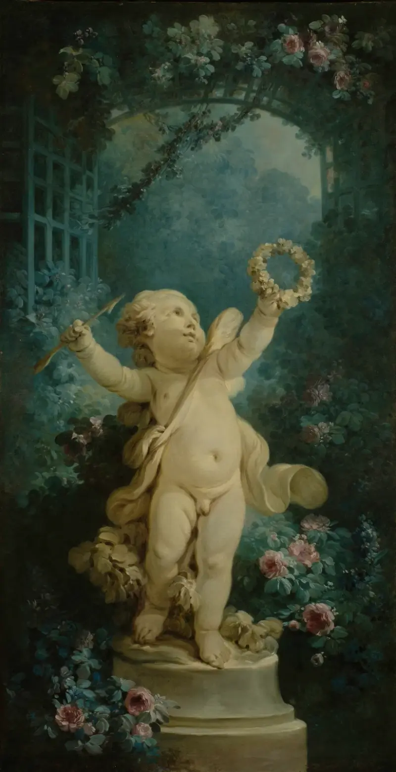 Triumfující láska, Jean-Honoré Fragonard