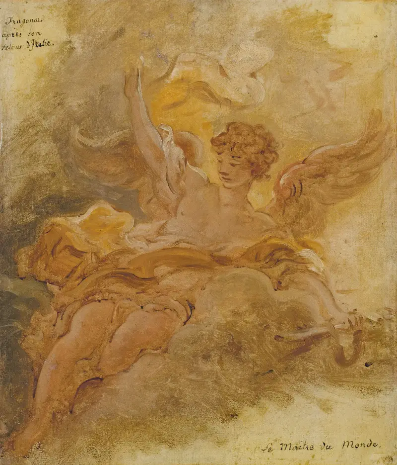 Der Herr der Welt von Jean-Honoré Fragonard