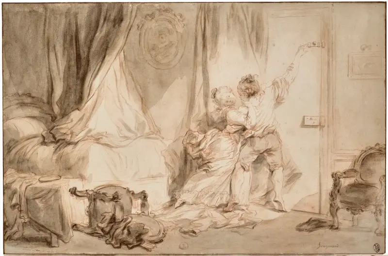 Závora – Nr. 1, Jean-Honoré Fragonard