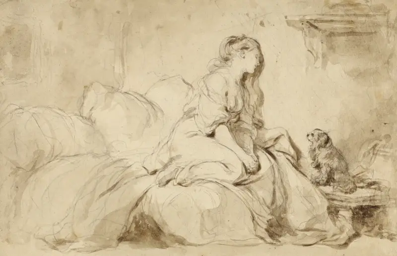 Ach! Gdyby tylko był mi tak wierny, Jean-Honoré Fragonard