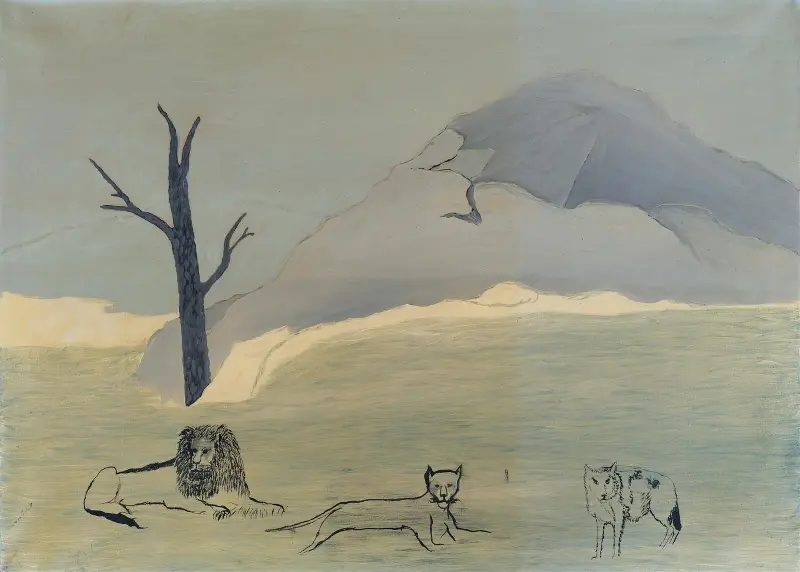 Heiliger Berg IV von Horace Pippin