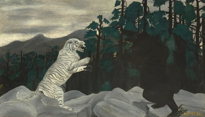 Modrý tygr, Horace Pippin