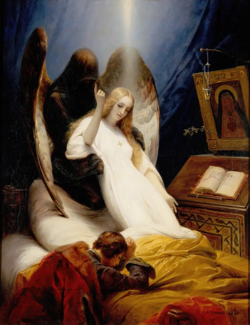 Dödens ängel av Horace Vernet