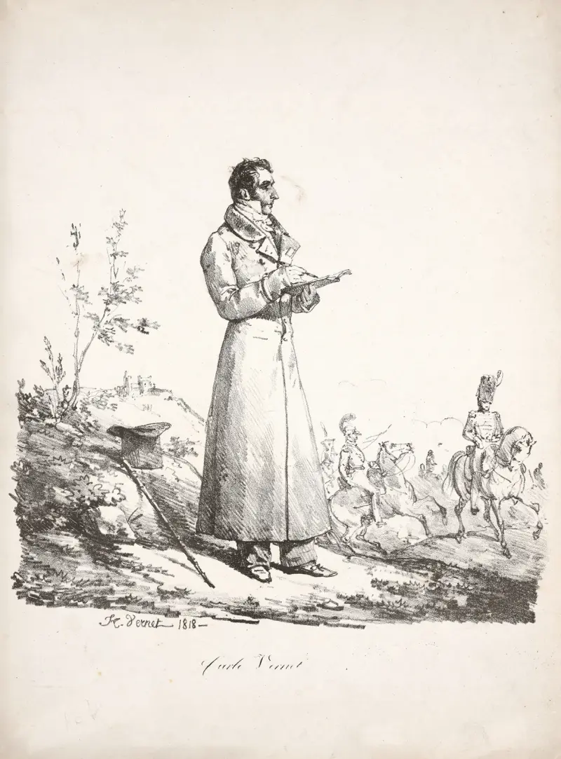 Carle Vernet av Horace Vernet