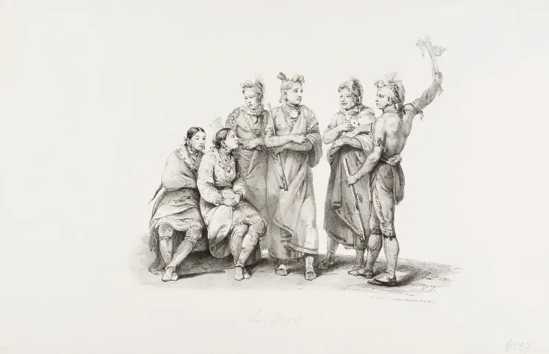 Osagedelegation i Paris av Horace Vernet