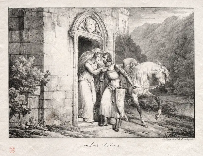 The Farewells av Horace Vernet