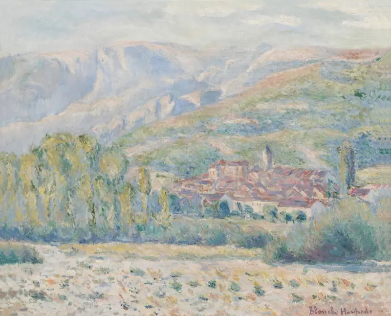 Byn Poujal-sur-Orb (Hérault) av Blanche Hoschedé-Monet