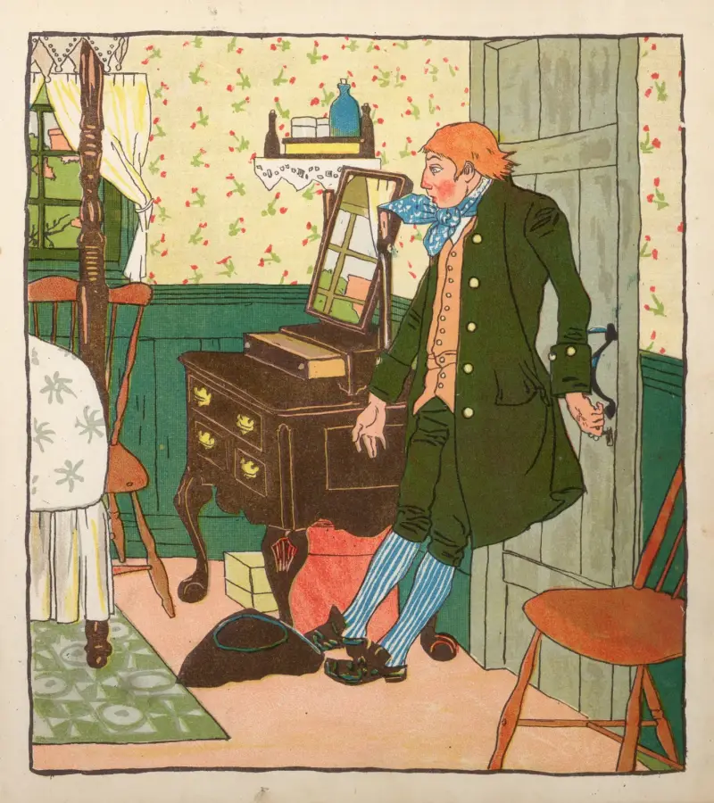 Yankee Doodle: An old friend in a new dress Pl.8 av Howard Pyle