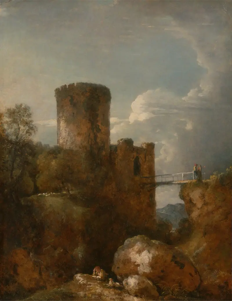 Conway Castle av George Howland Beaumont