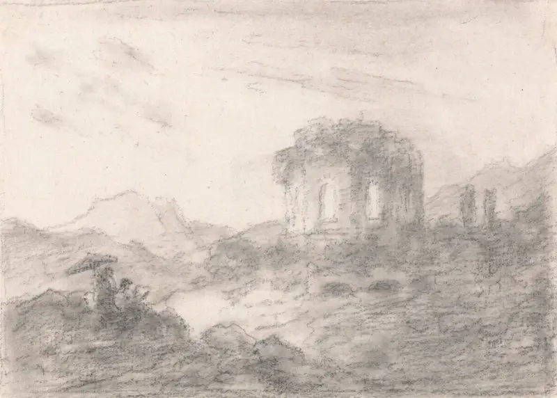 Świątynia Wenus, Zatoka Baiae, George Howland Beaumont