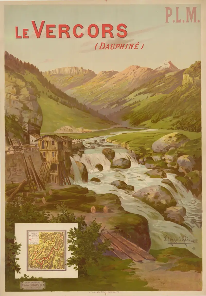 P.L.M. Vercors (Dauphiné) av Frederic Hugo d’Alési