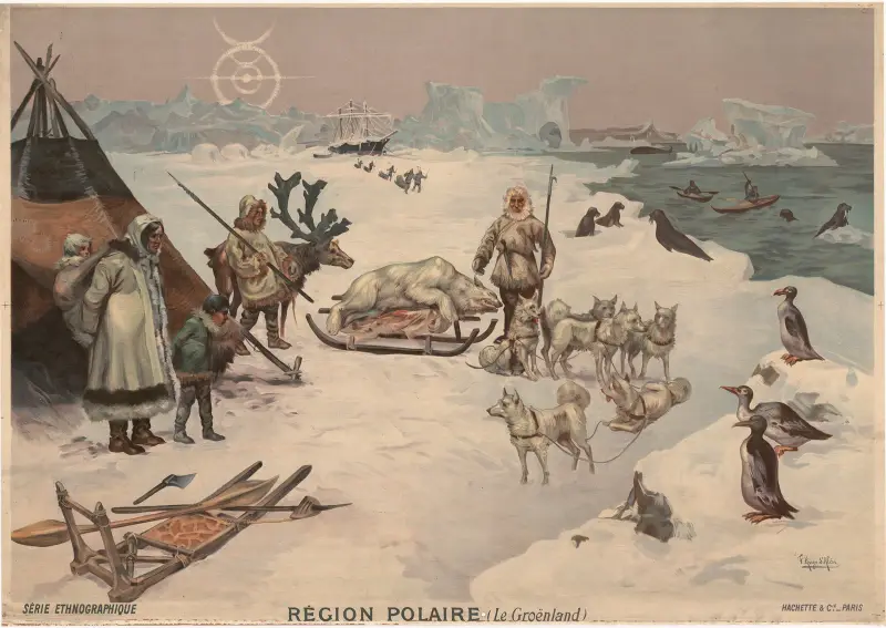 Polární krajina (Grónsko), Frederic Hugo d’Alési