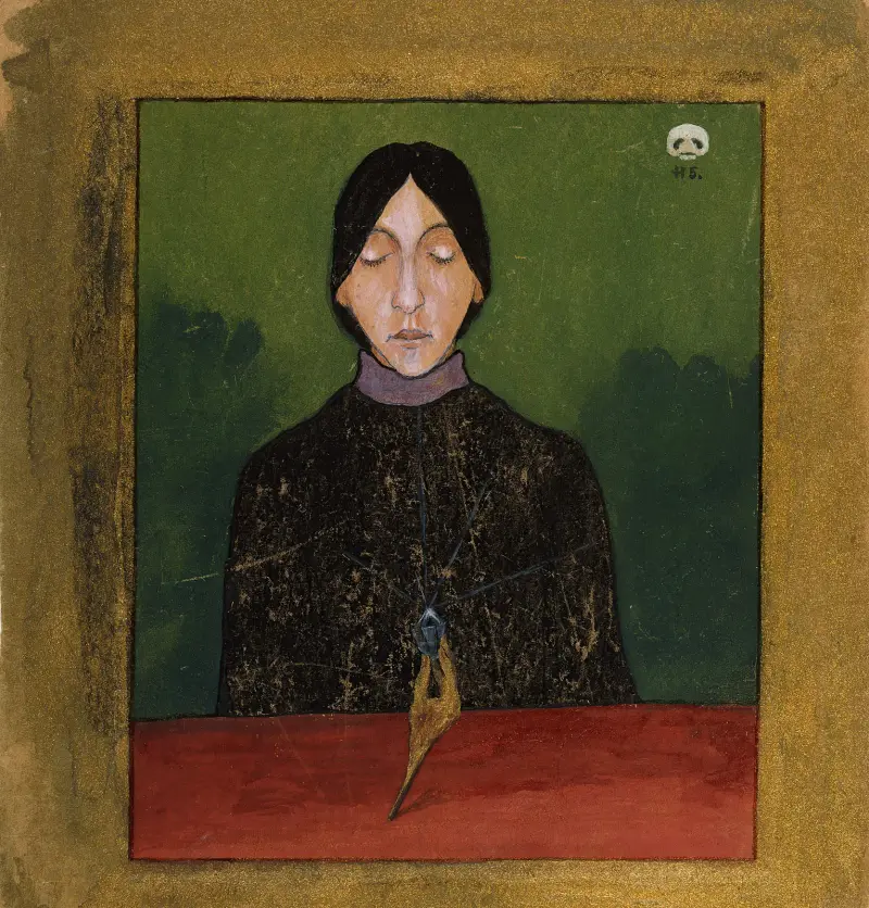 Fantasy, 1896 av Hugo Simberg
