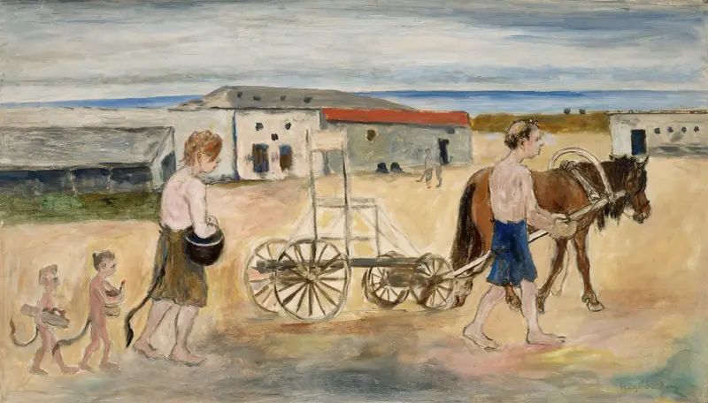 Der Teufel zieht um von Hugo Simberg